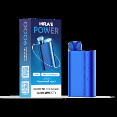 Электронная сигарета INFLAVE POWER 9000 затяжек Черничный морс